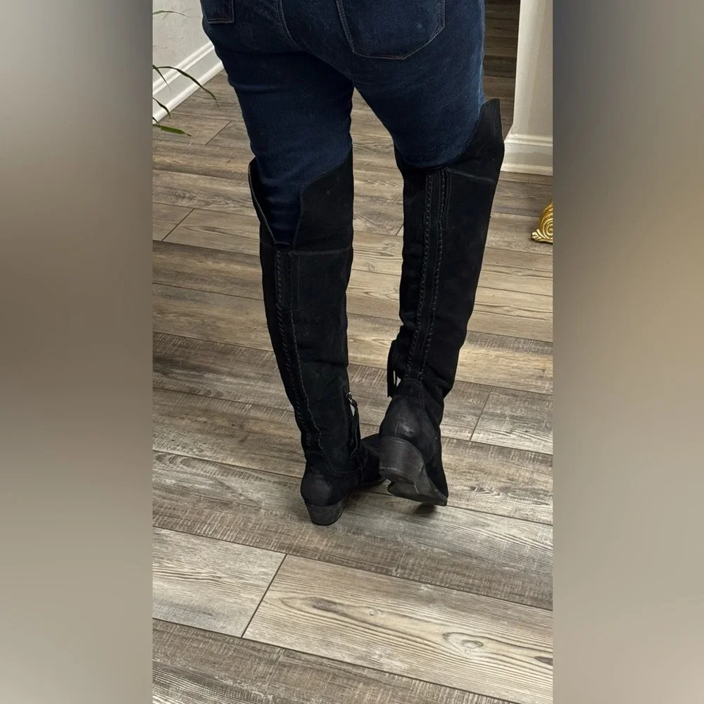 Dolce Vita Black Over-the-Knee Boots
